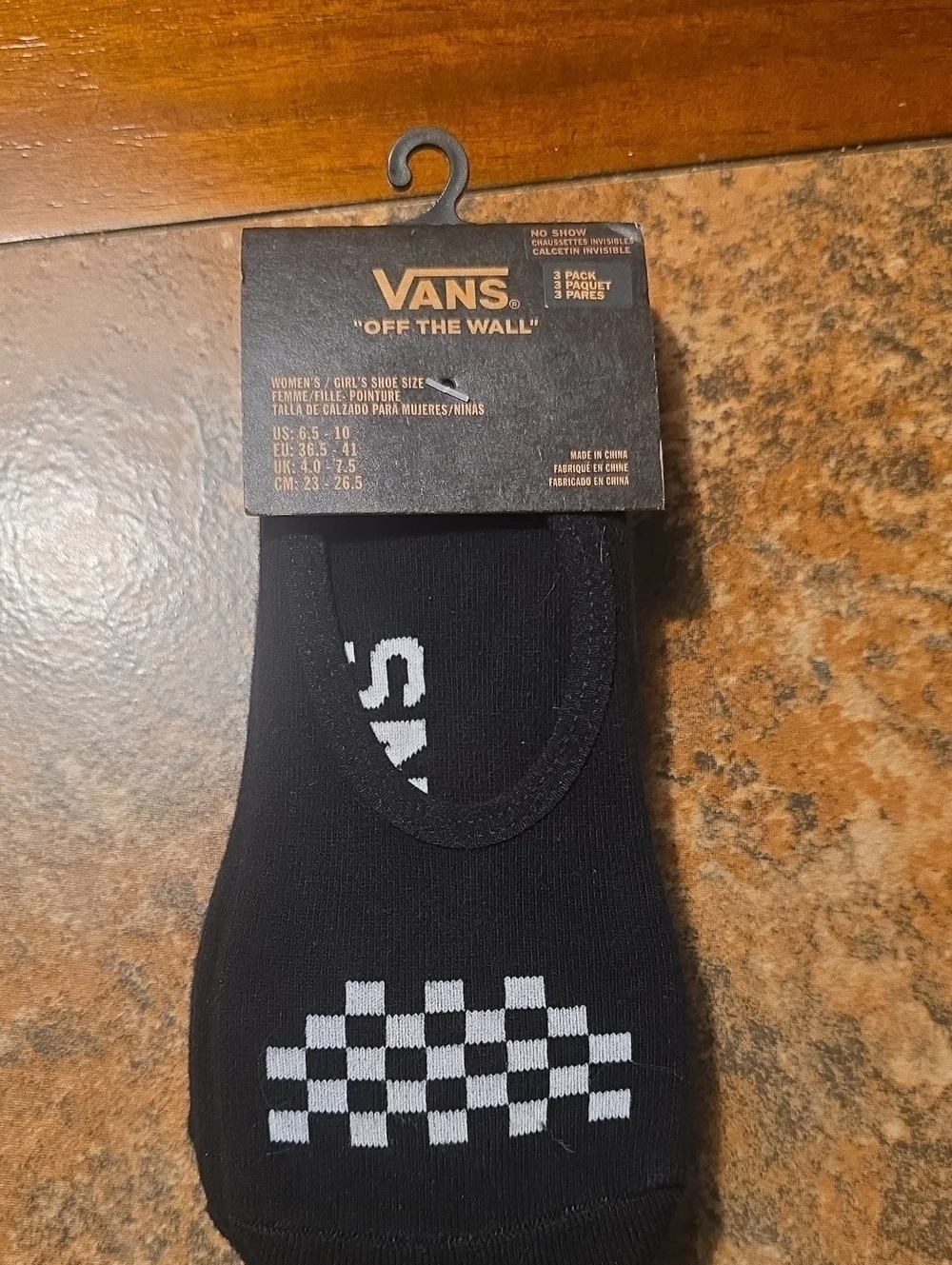 Womens Vans No Show Socks